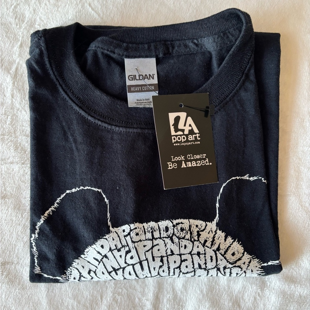 PANDA - BOY'S WORD ART T-SHIRT